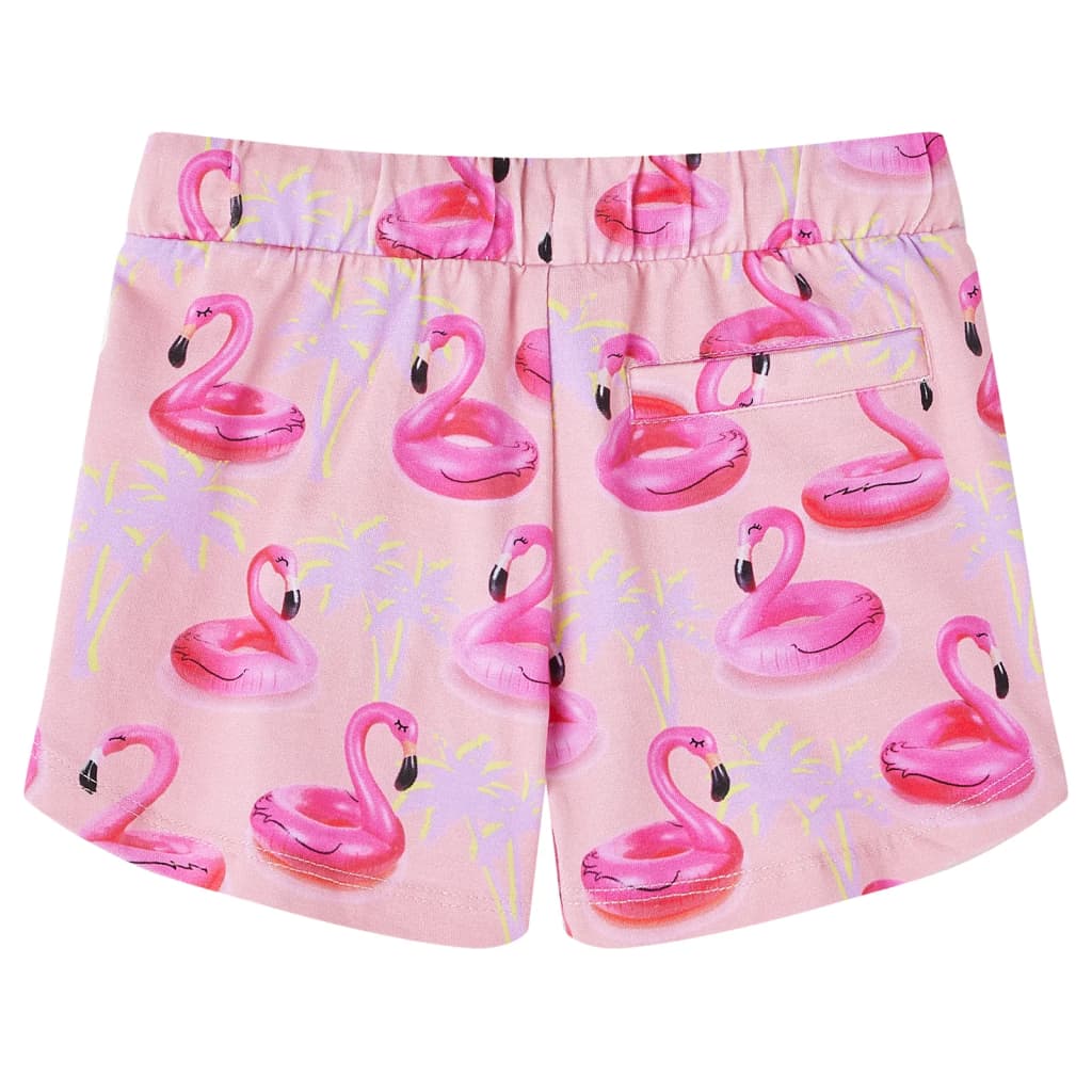 Short enfant avec cordon de serrage Rose clair 92