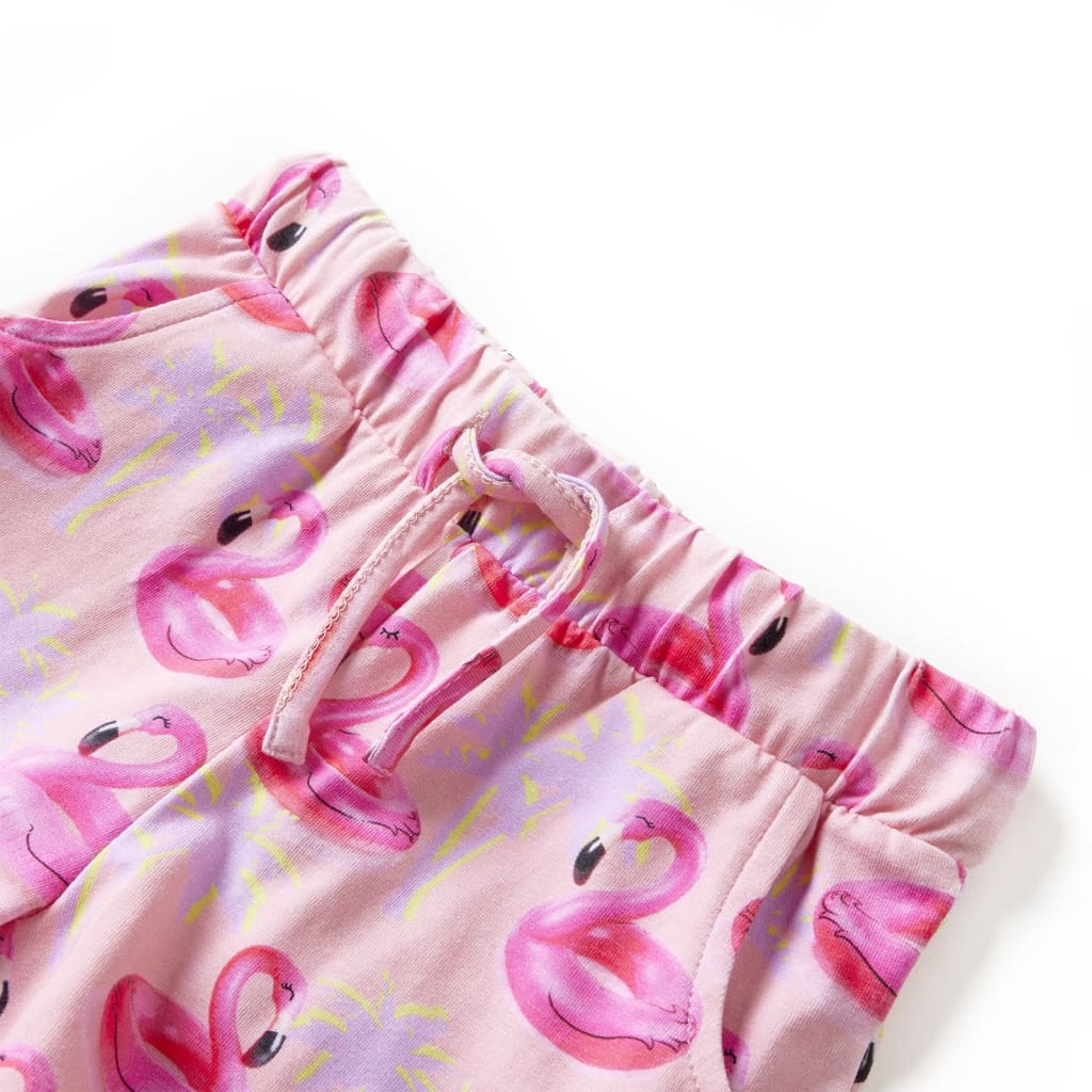 Short enfant avec cordon de serrage Rose clair 92