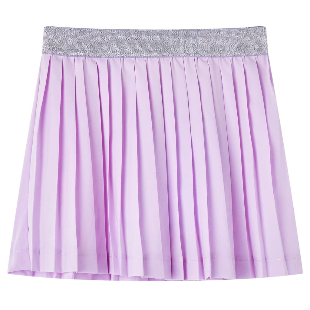 Jupe plissée enfant violette 140