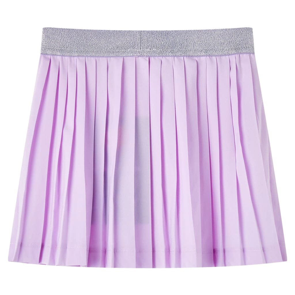 Jupe plissée enfant violette 140