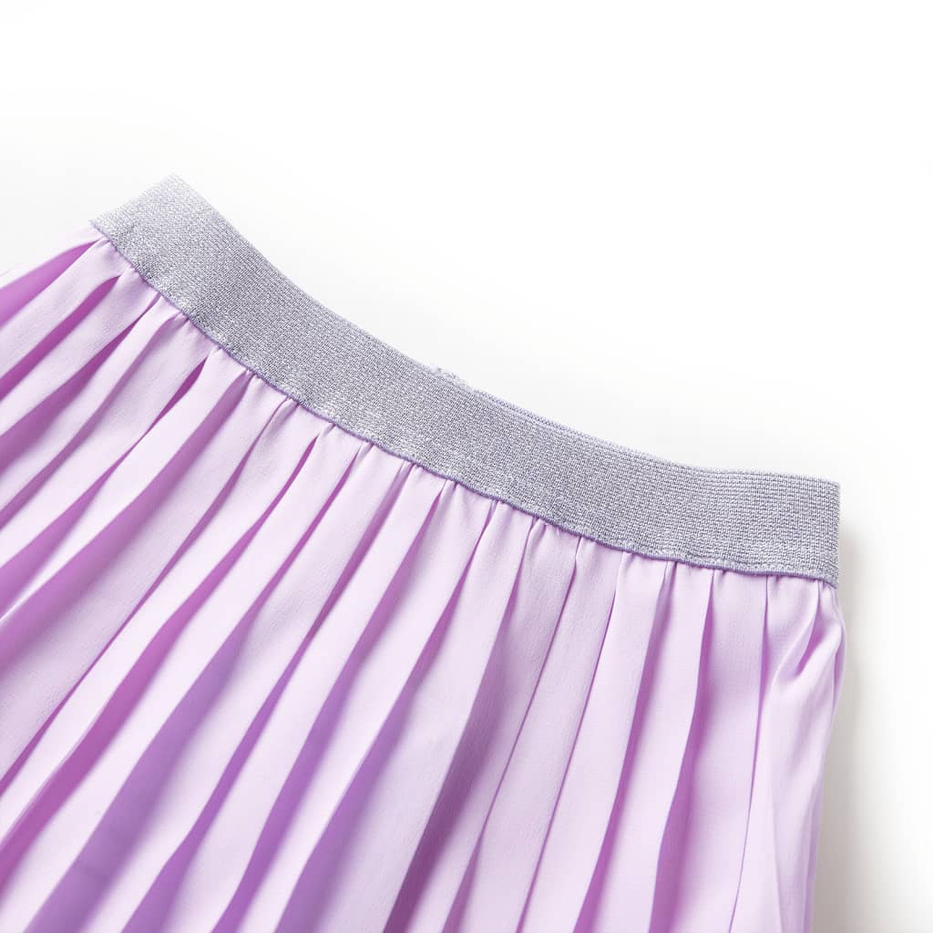Jupe plissée enfant violette 140