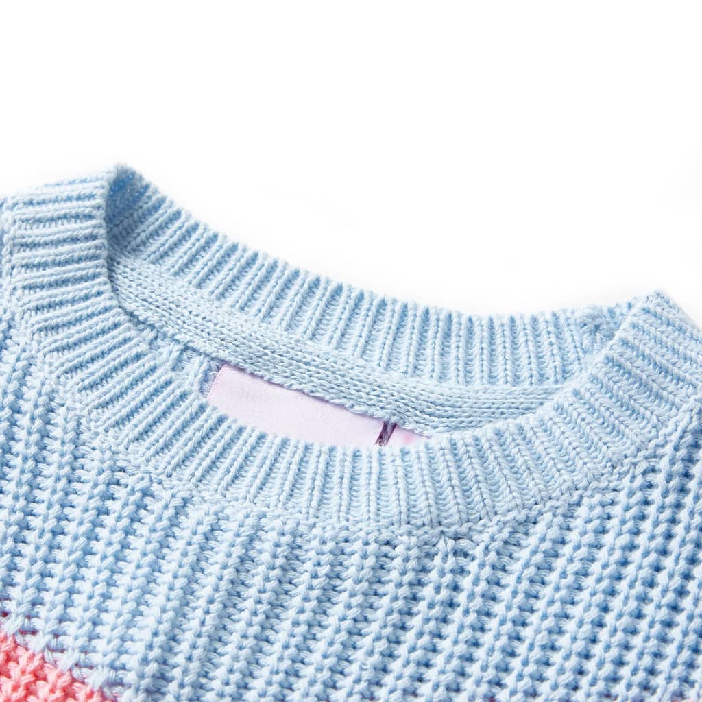 Children's Knitted Pullover Blue 92