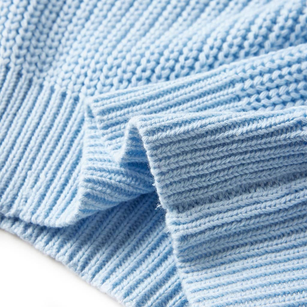 Pull Enfant Tricoté Bleu 104