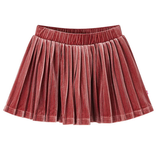 Girls' Pleated Skirt Medium Pink 140