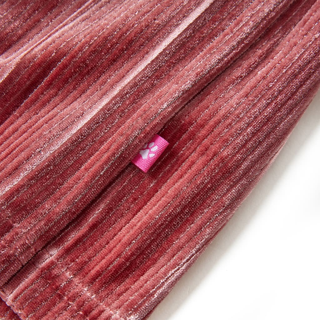Girls' Pleated Skirt Medium Pink 140