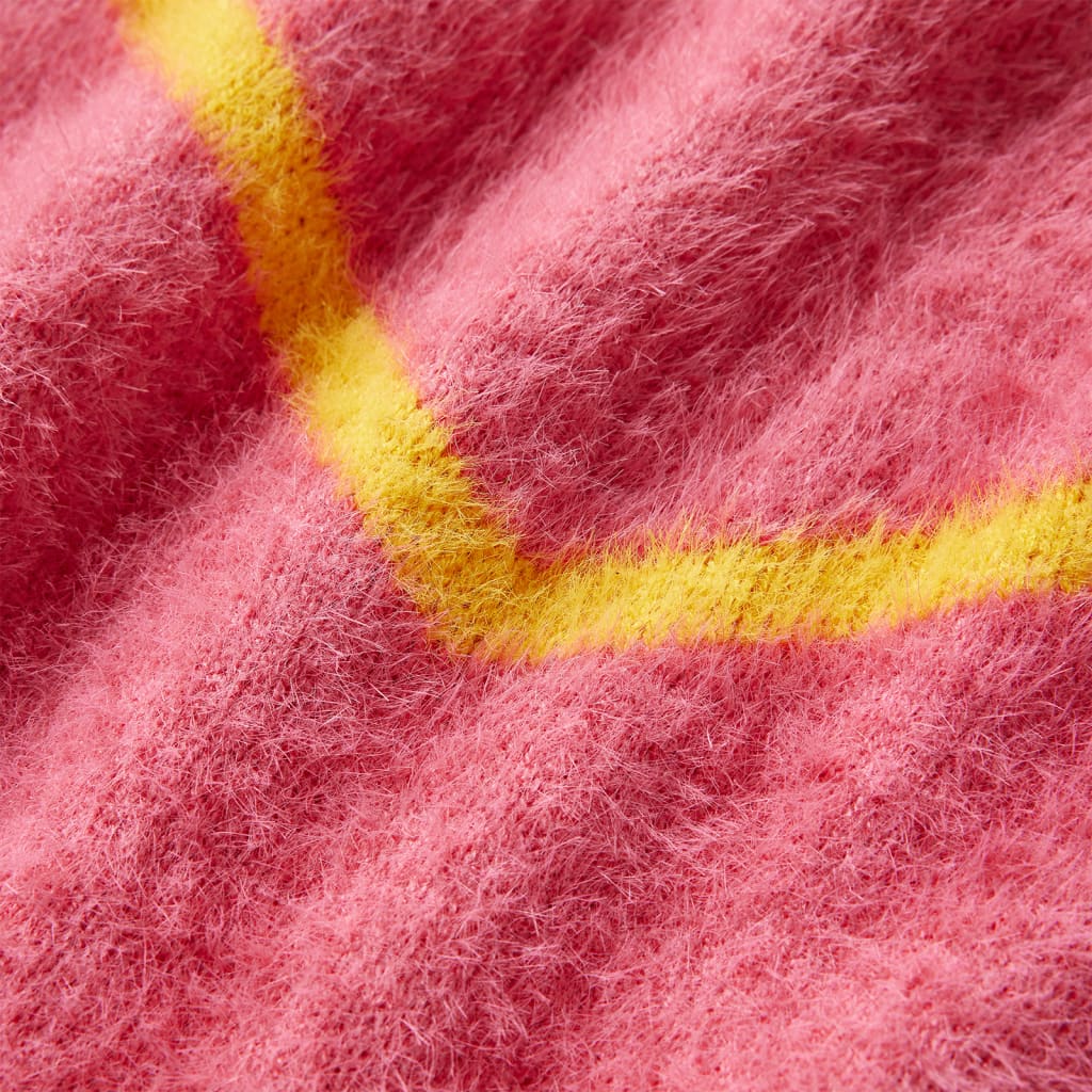 Knitted Kids' Sweater Old Rose 128
