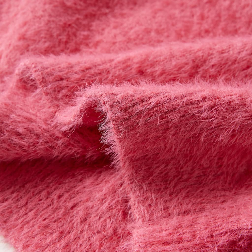 Knitted Kids' Sweater Old Rose 128
