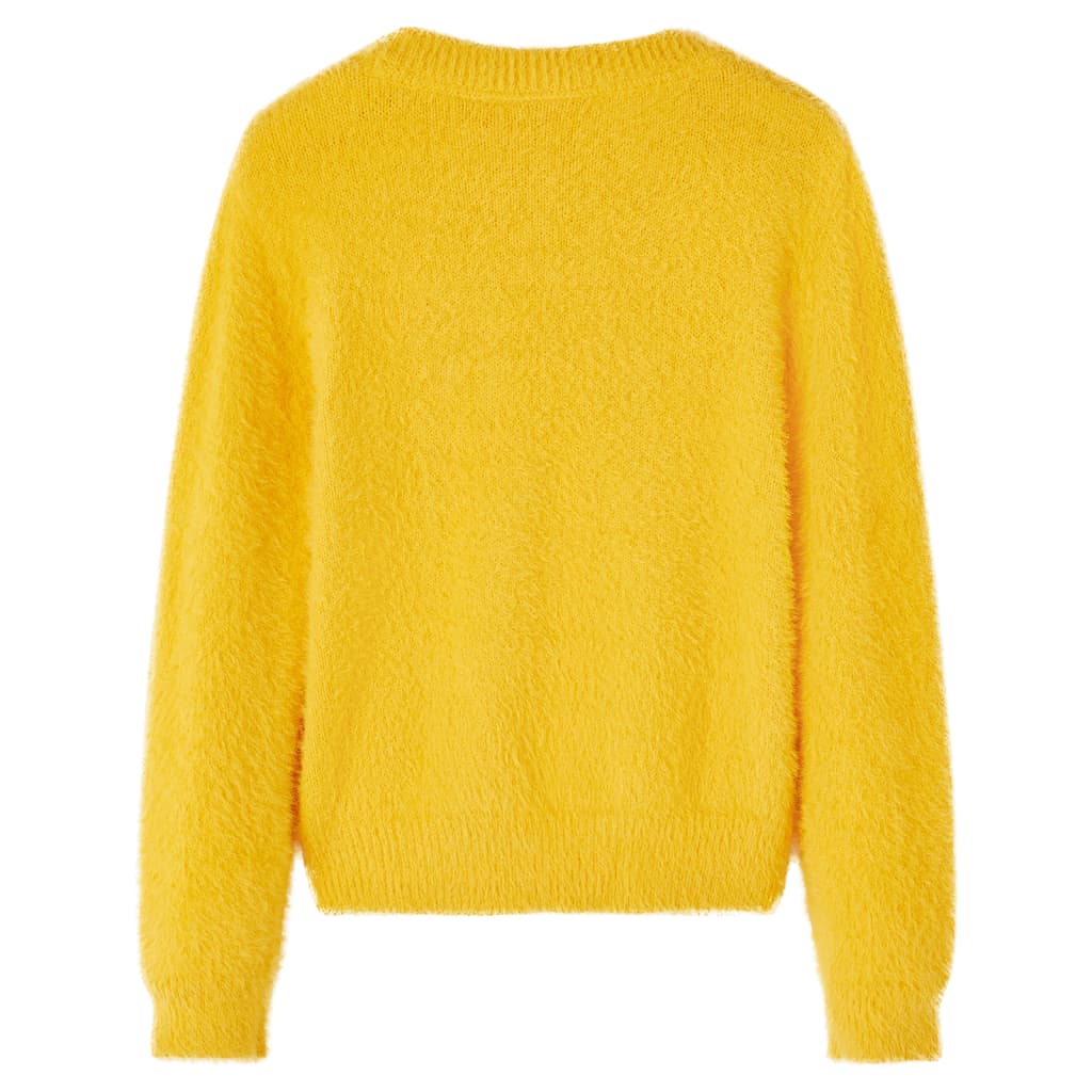 Knitted Kids' Sweater Dark Ochre 104