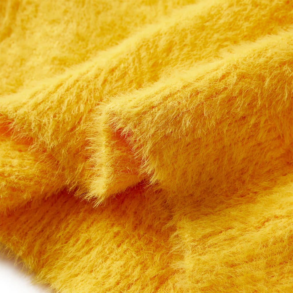 Knitted Kids' Sweater Dark Ochre 104
