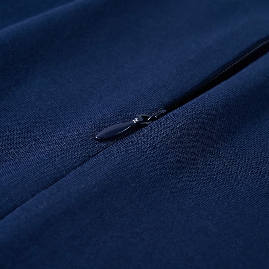 Robe Enfant Manches Longues Bleu Marine 128