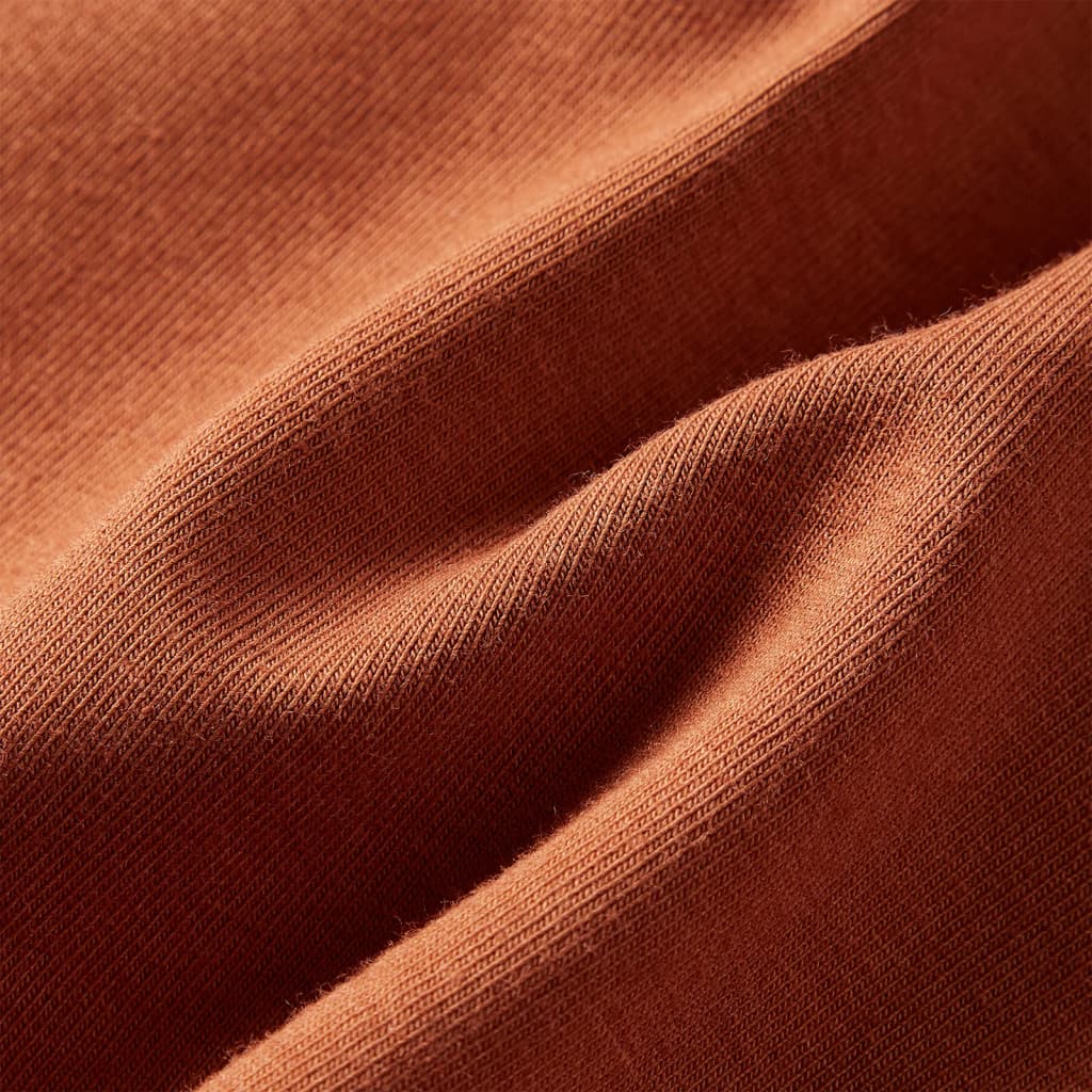 Robe Enfant Manches Longues Cognac 104