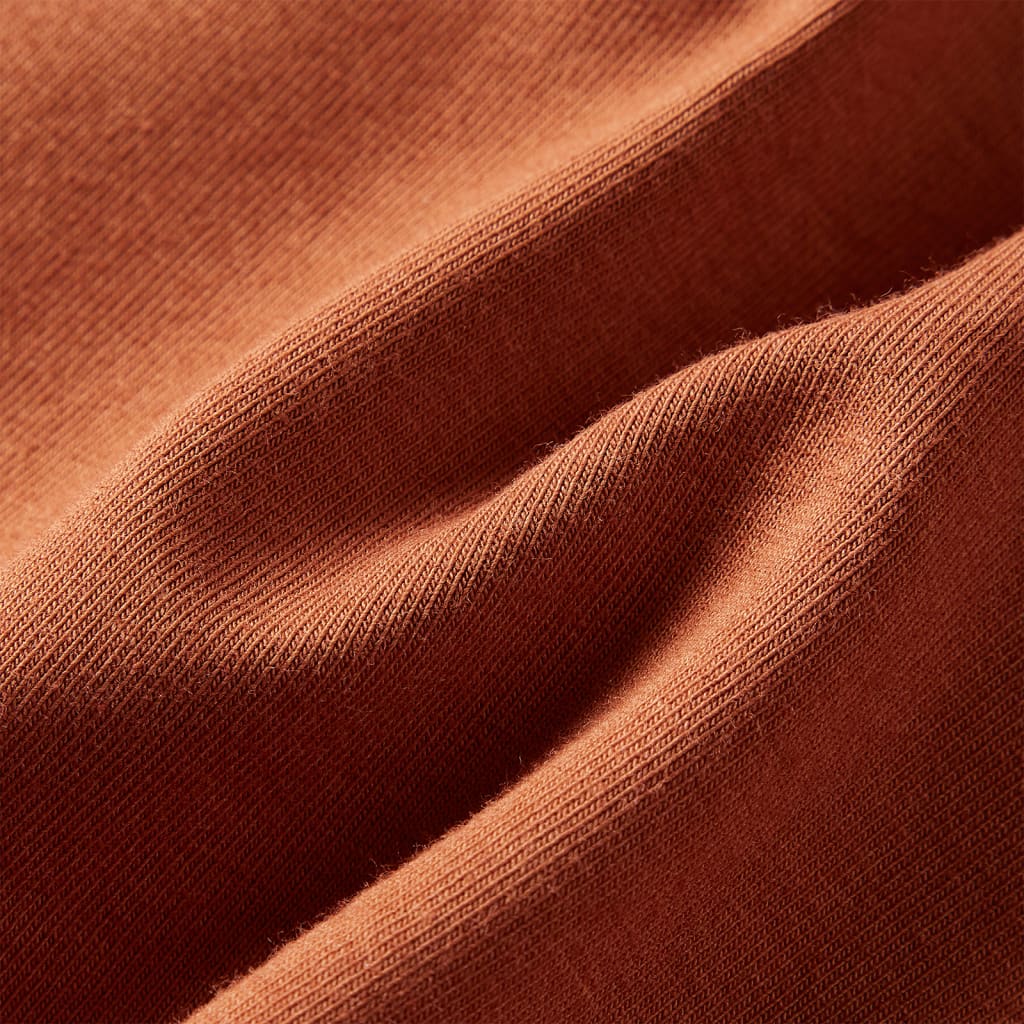 Robe enfant manches longues Cognac 116