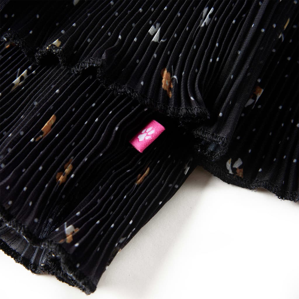 Girls' Tiered Ruffle Skirt Black 92