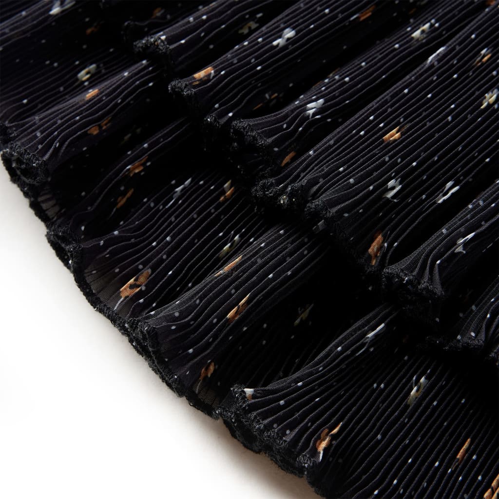 Girls' Tiered Ruffle Skirt Black 92