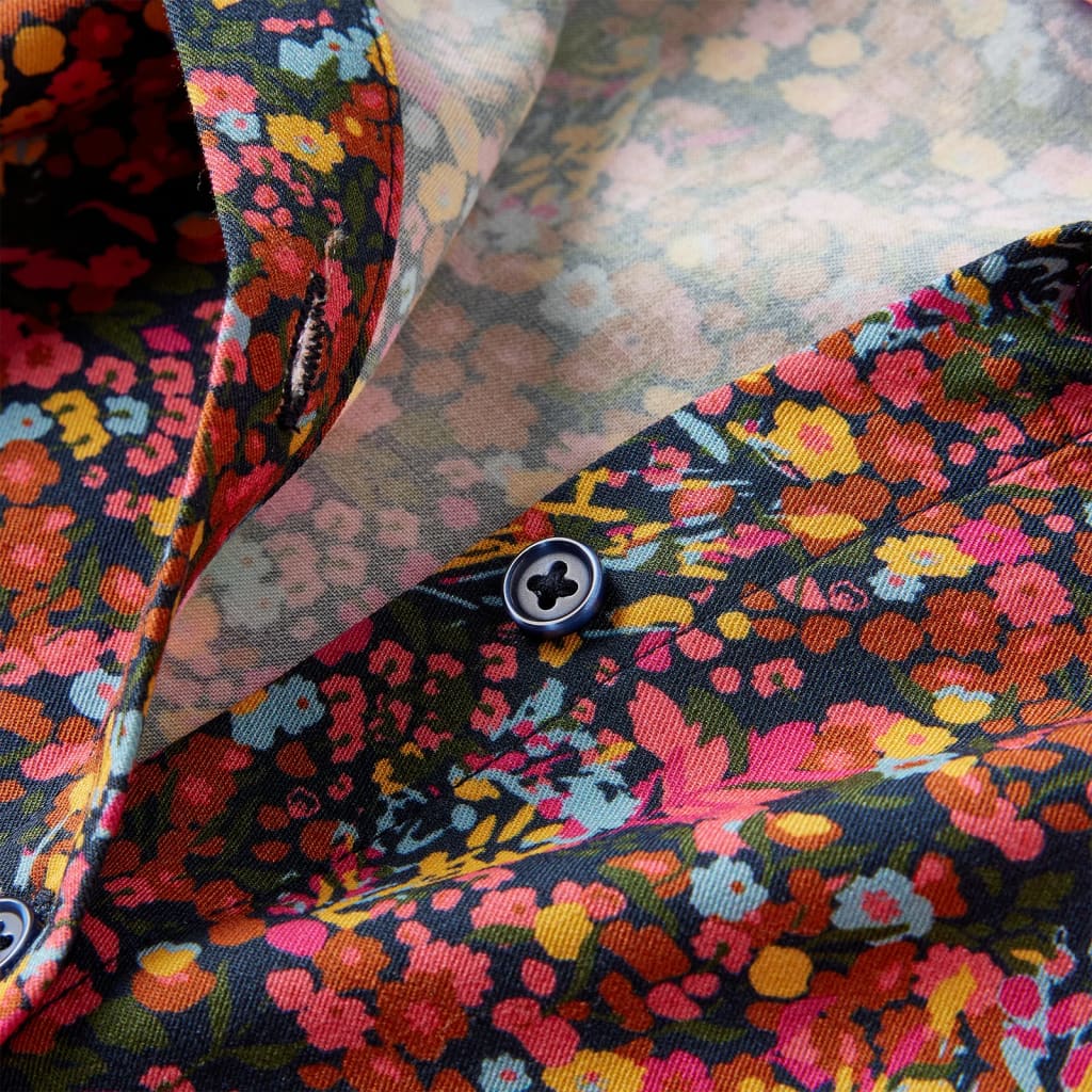 Girls' Long-Sleeve Dress Multicoloured 140