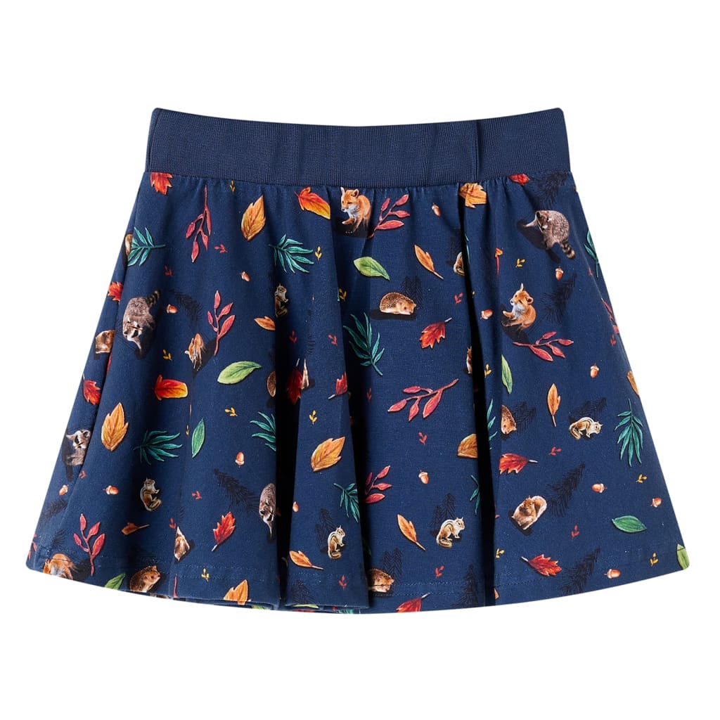 Jupe enfant bleu marine 104
