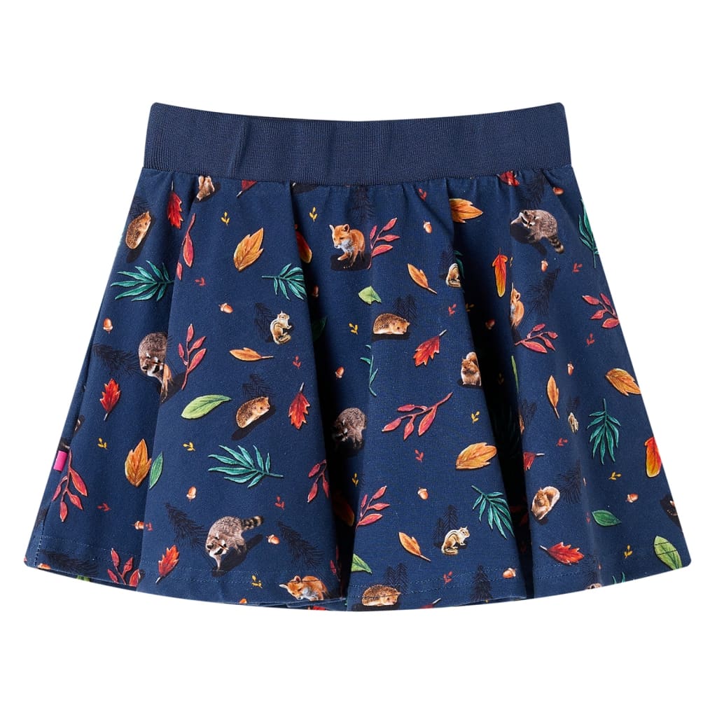Jupe enfant bleu marine 104