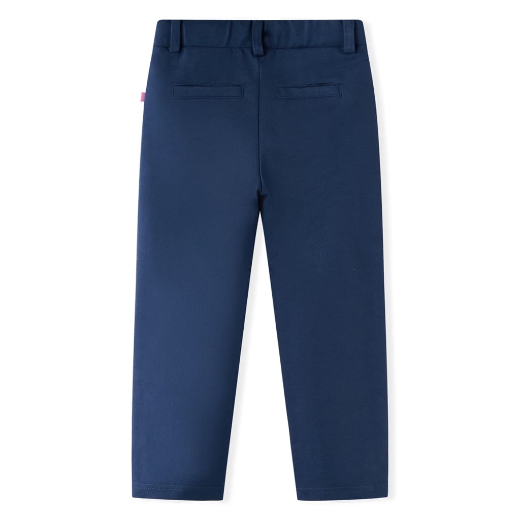 Kids' Trousers with Black Trim Navy 140