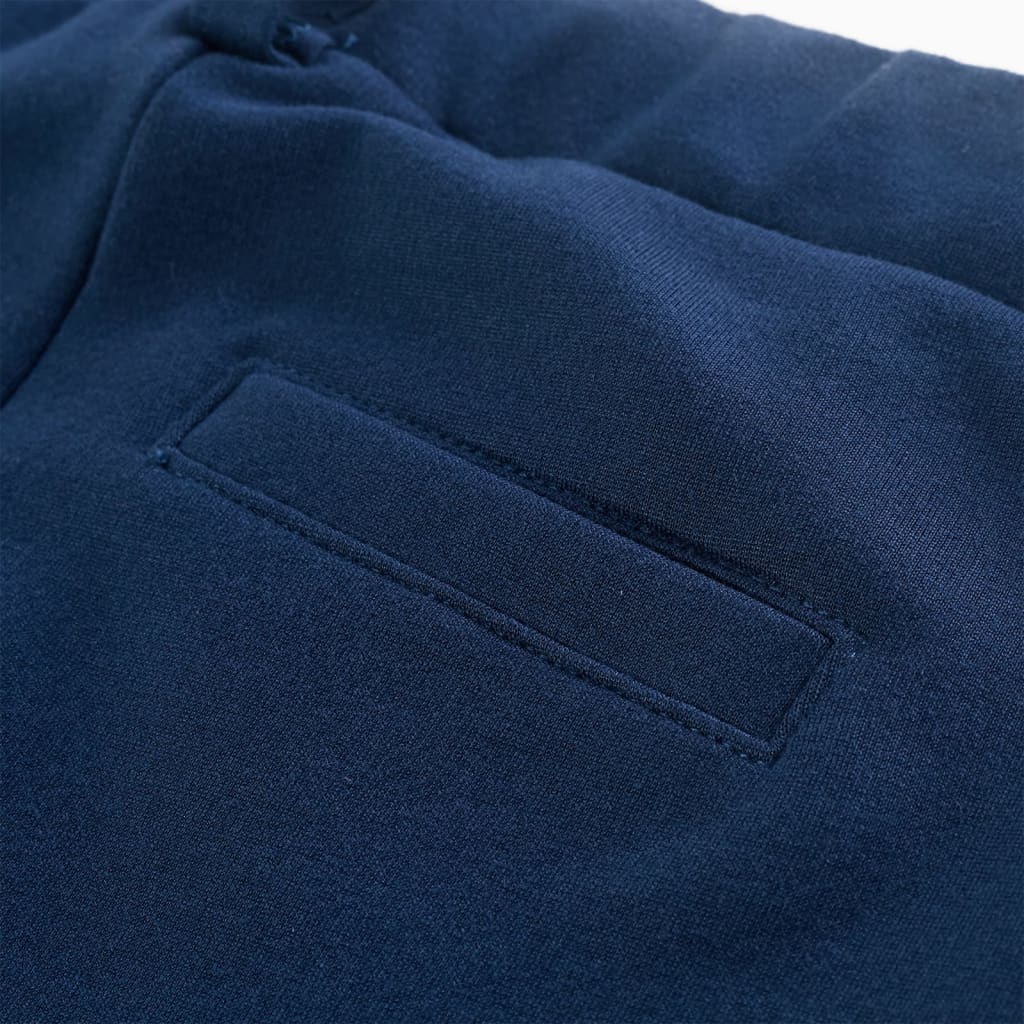 Kids' Trousers with Black Trim Navy 140