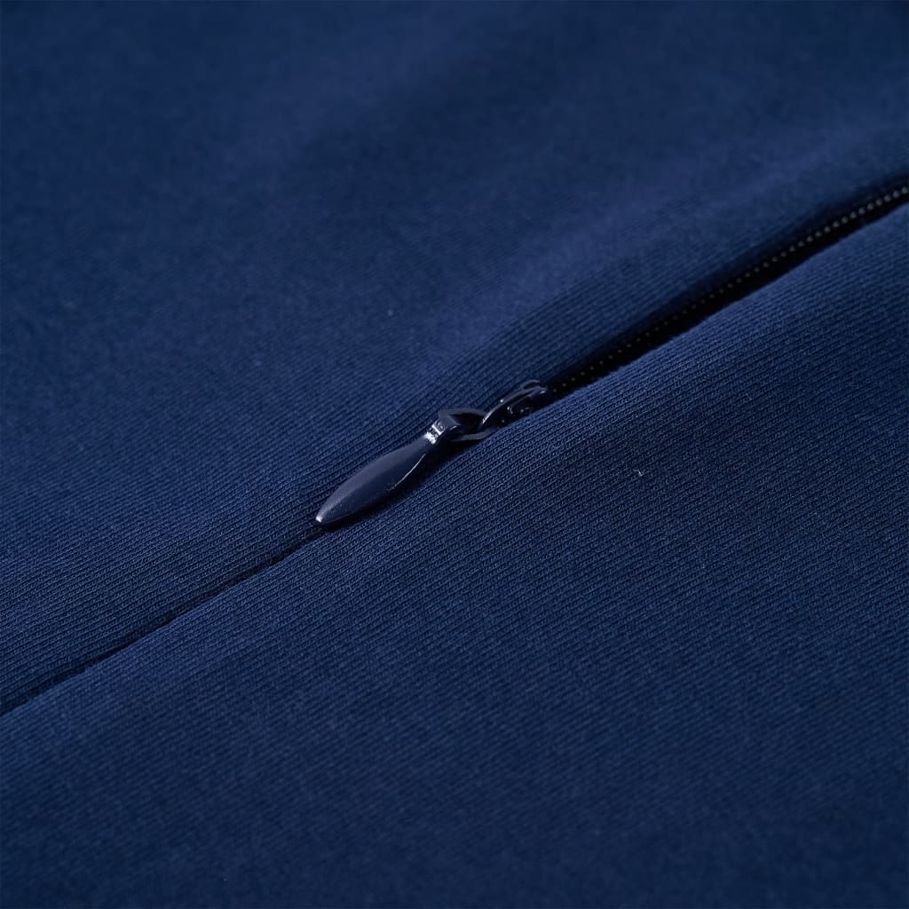 Robe enfant manches longues bleu marine 116