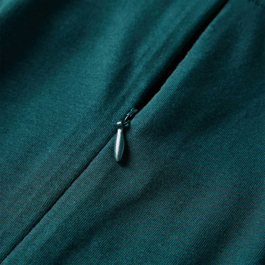 Robe Enfant Manches Longues Vert Foncé 128