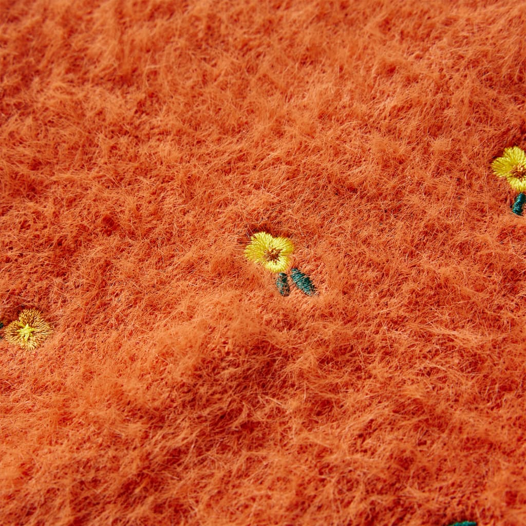 Children's Knitted Jumper Dark Orange 92
