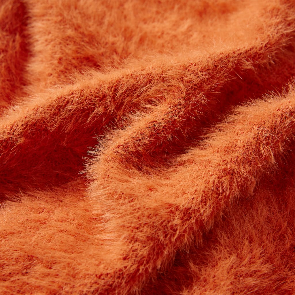 Children's Knitted Jumper Dark Orange 92