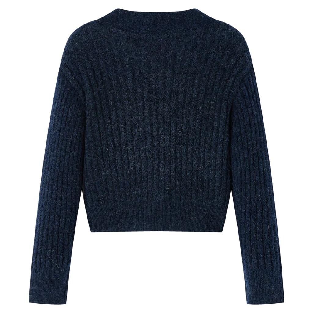 Cardigan enfant bleu marine 116