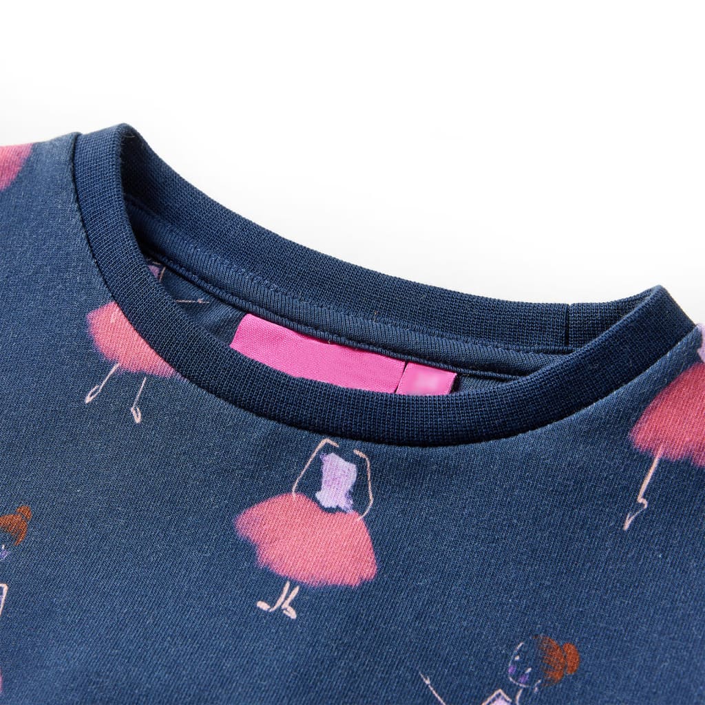 Children's dress navy blue 116