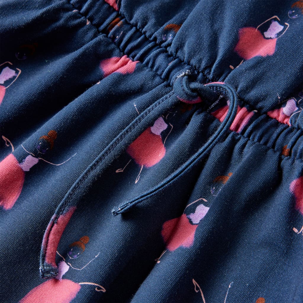 Children's dress navy blue 116