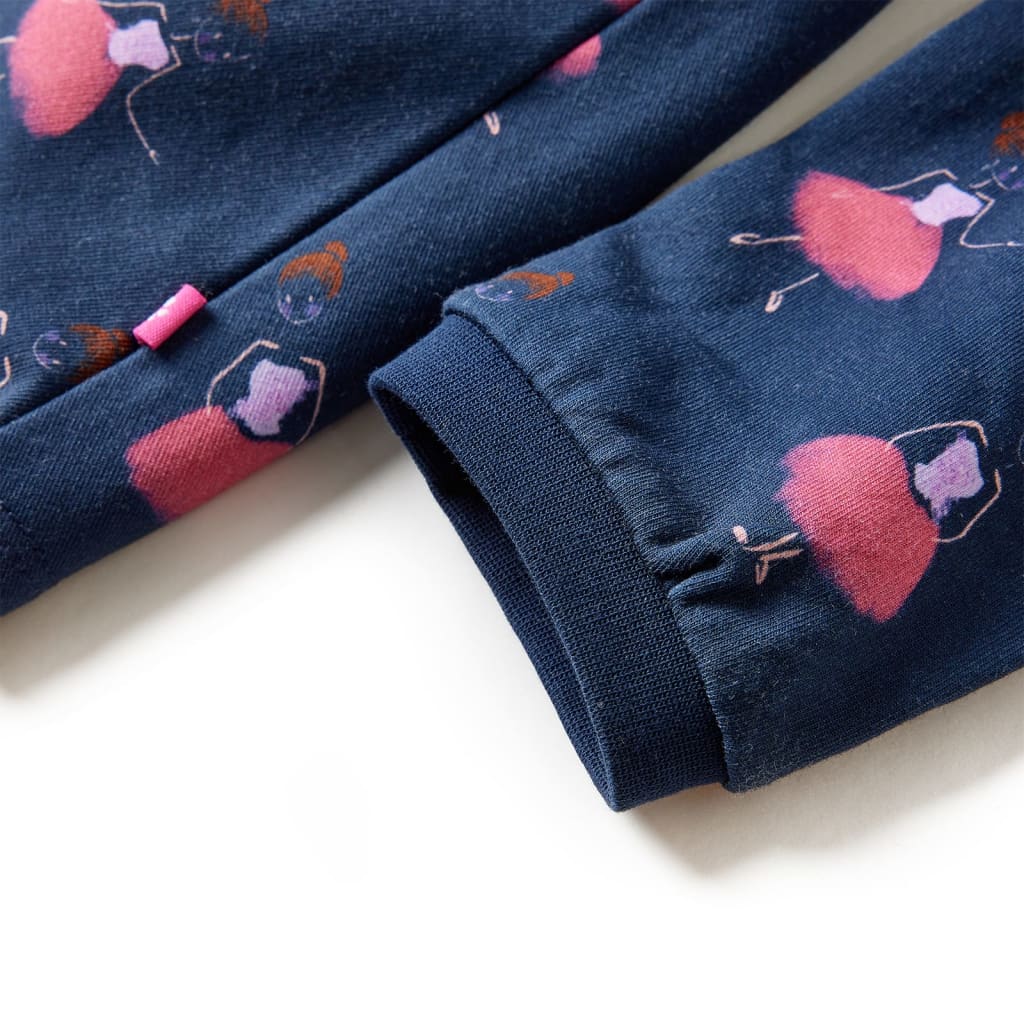 Children's dress navy blue 128