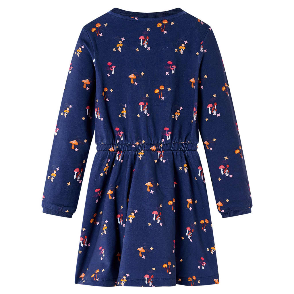 Robe enfant bleu marine 104