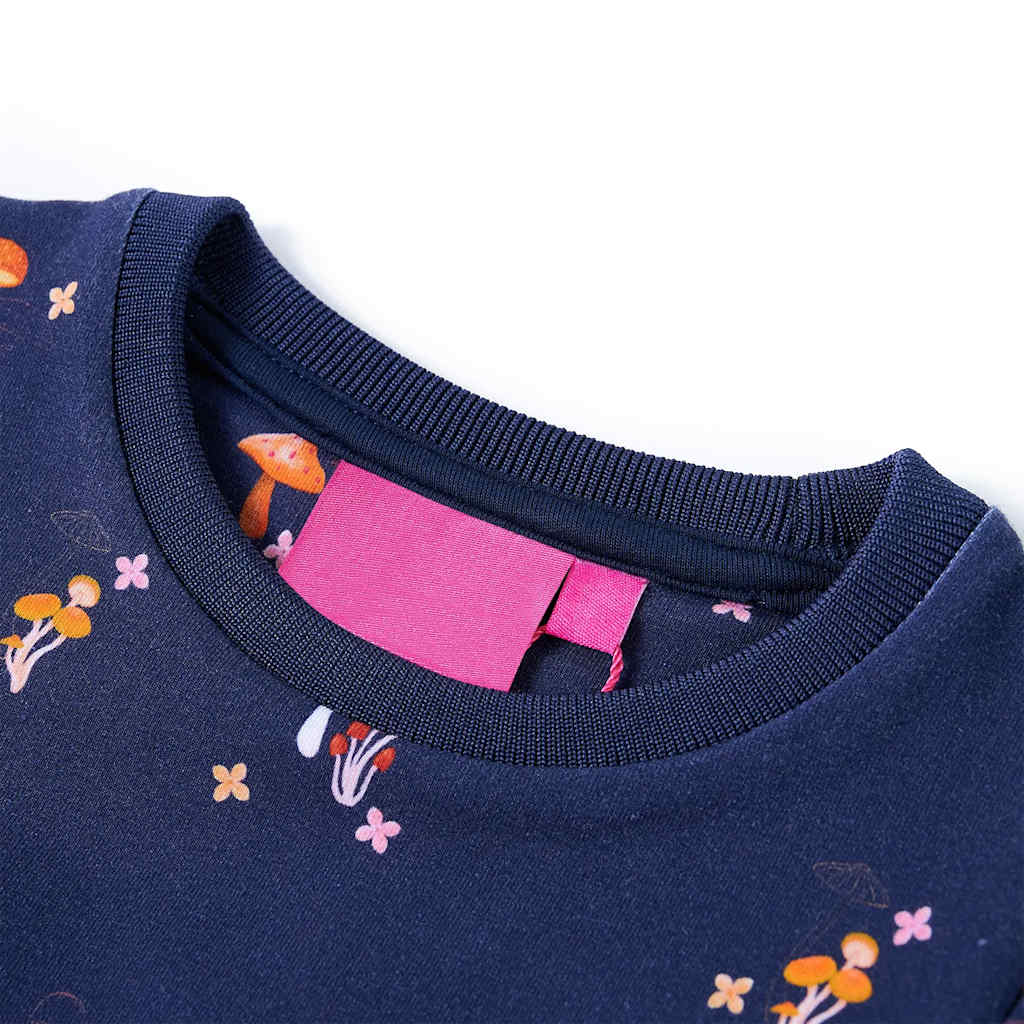 Robe enfant bleu marine 104