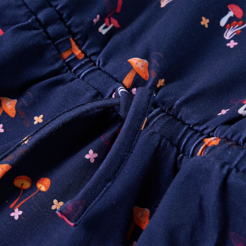 Robe enfant bleu marine 104