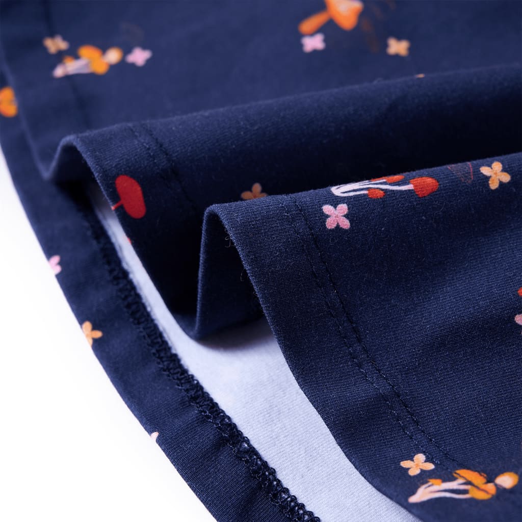Robe enfant bleu marine 104