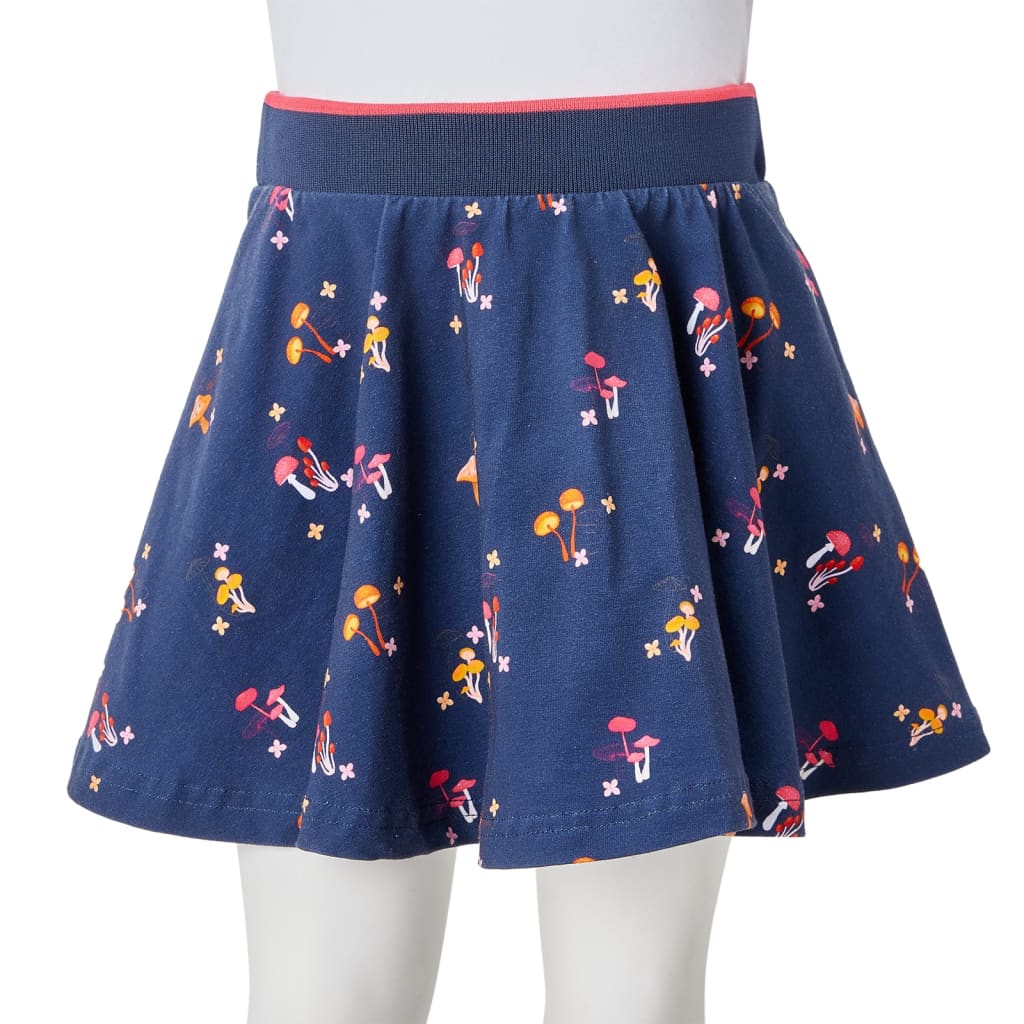 Girls' Skirt Navy Blue 128