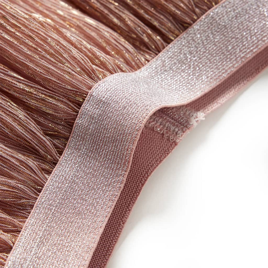Jupe enfant pailletée rose clair 104