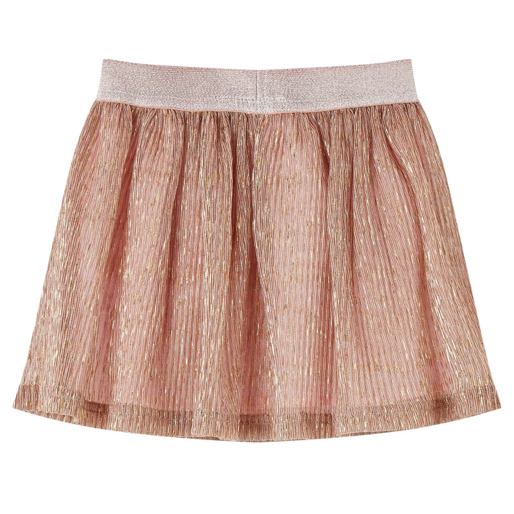 Kids' Glitter Skirt Light Pink 140