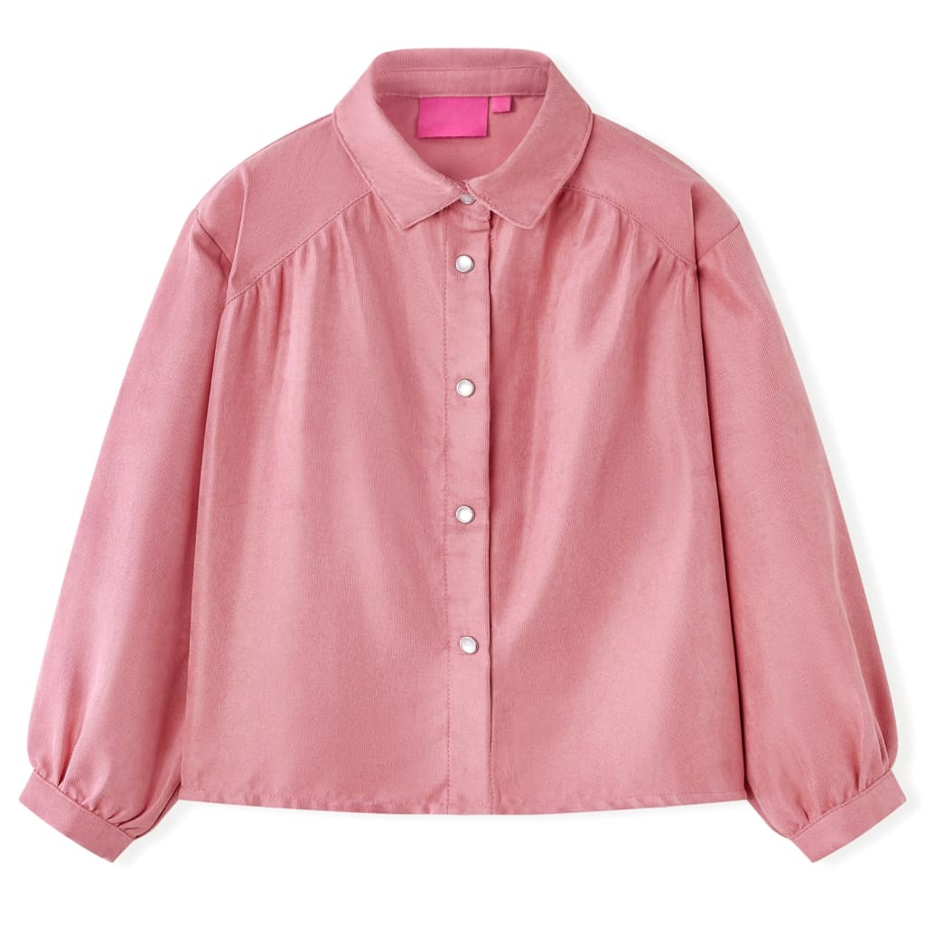 Children's Blouse with Puff Sleeves Old Rose 92