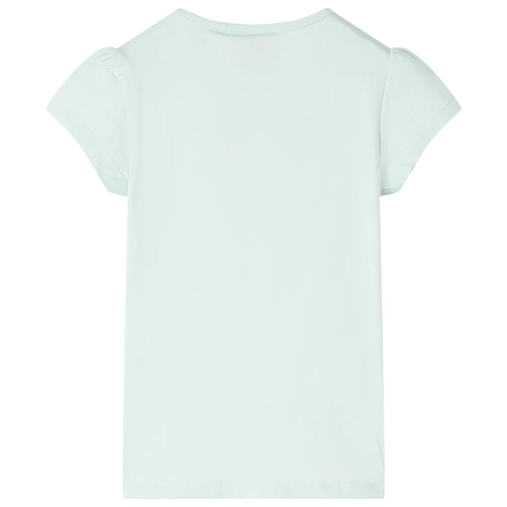 Kids' T-shirt Light Mint Green 92