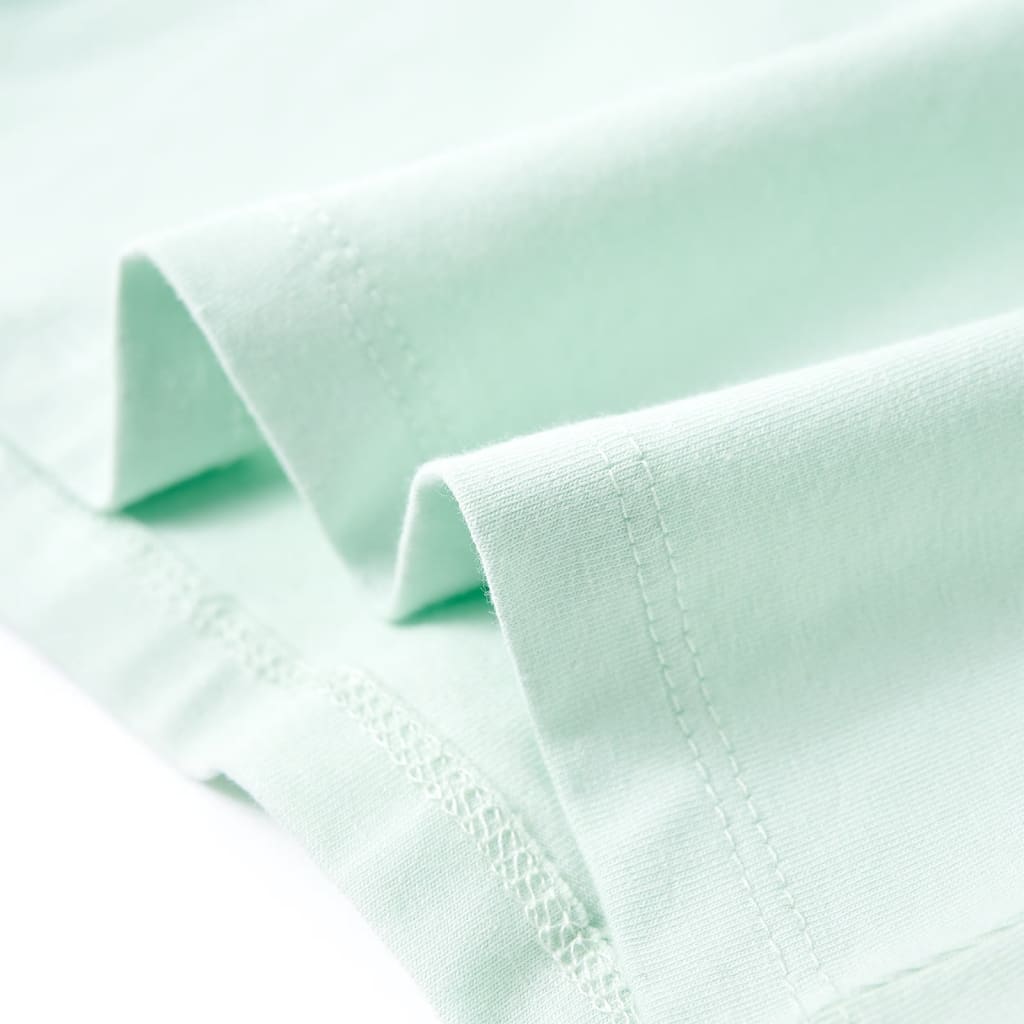 T-shirt enfant vert menthe clair 128