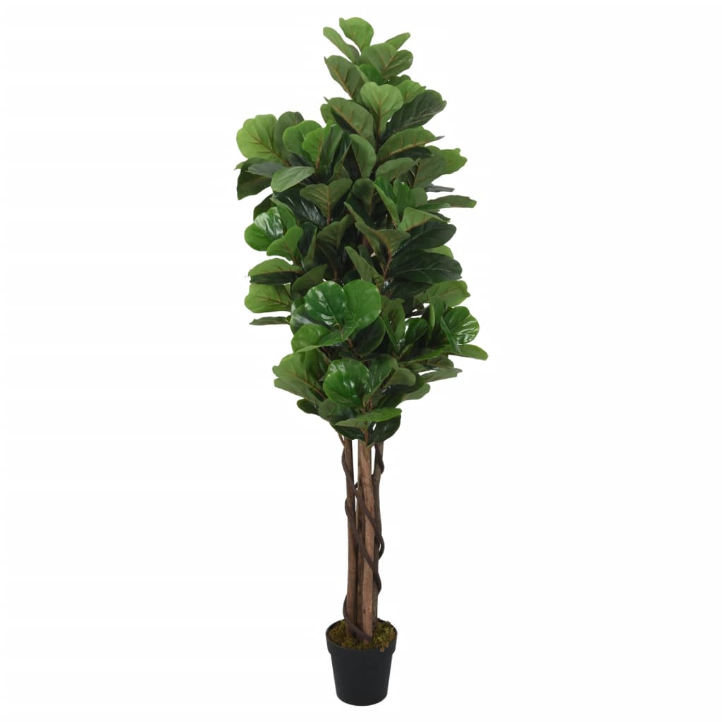 Figuier Artificiel 232 Feuilles 180 cm Vert