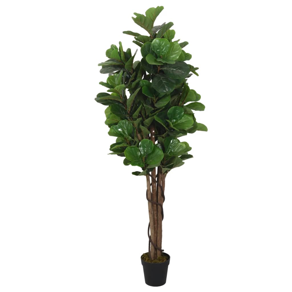 Figuier Artificiel 232 Feuilles 180 cm Vert
