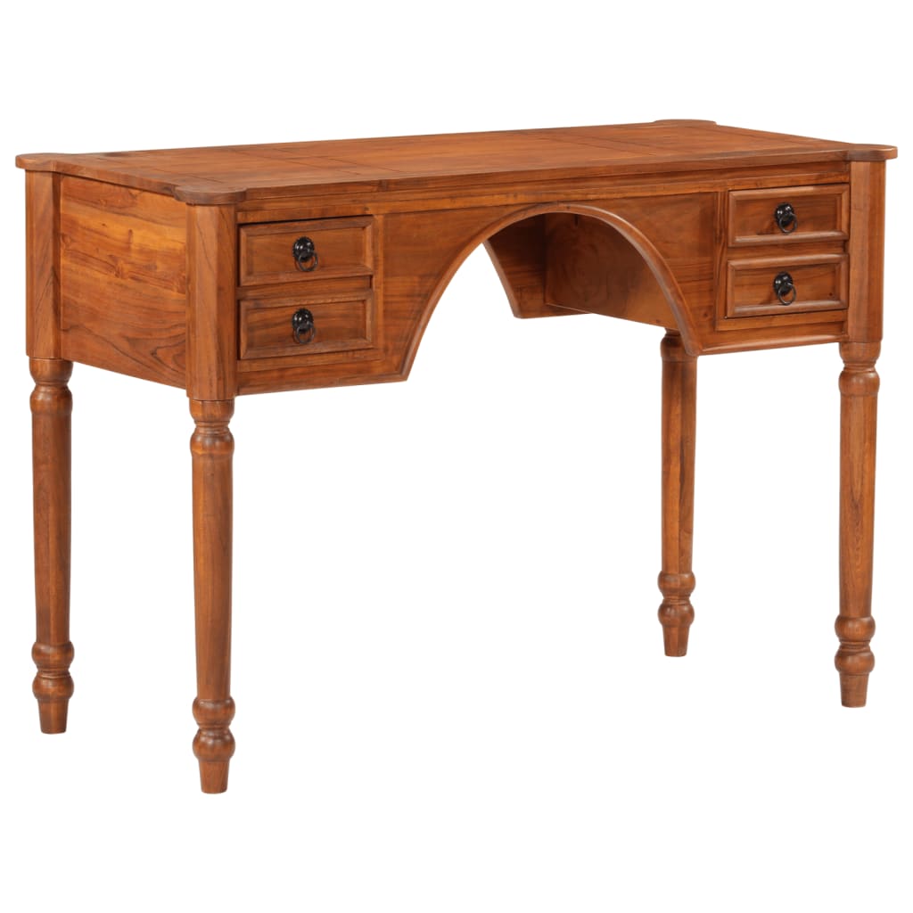 Desk with drawers 110x50x76 cm Solid acacia wood