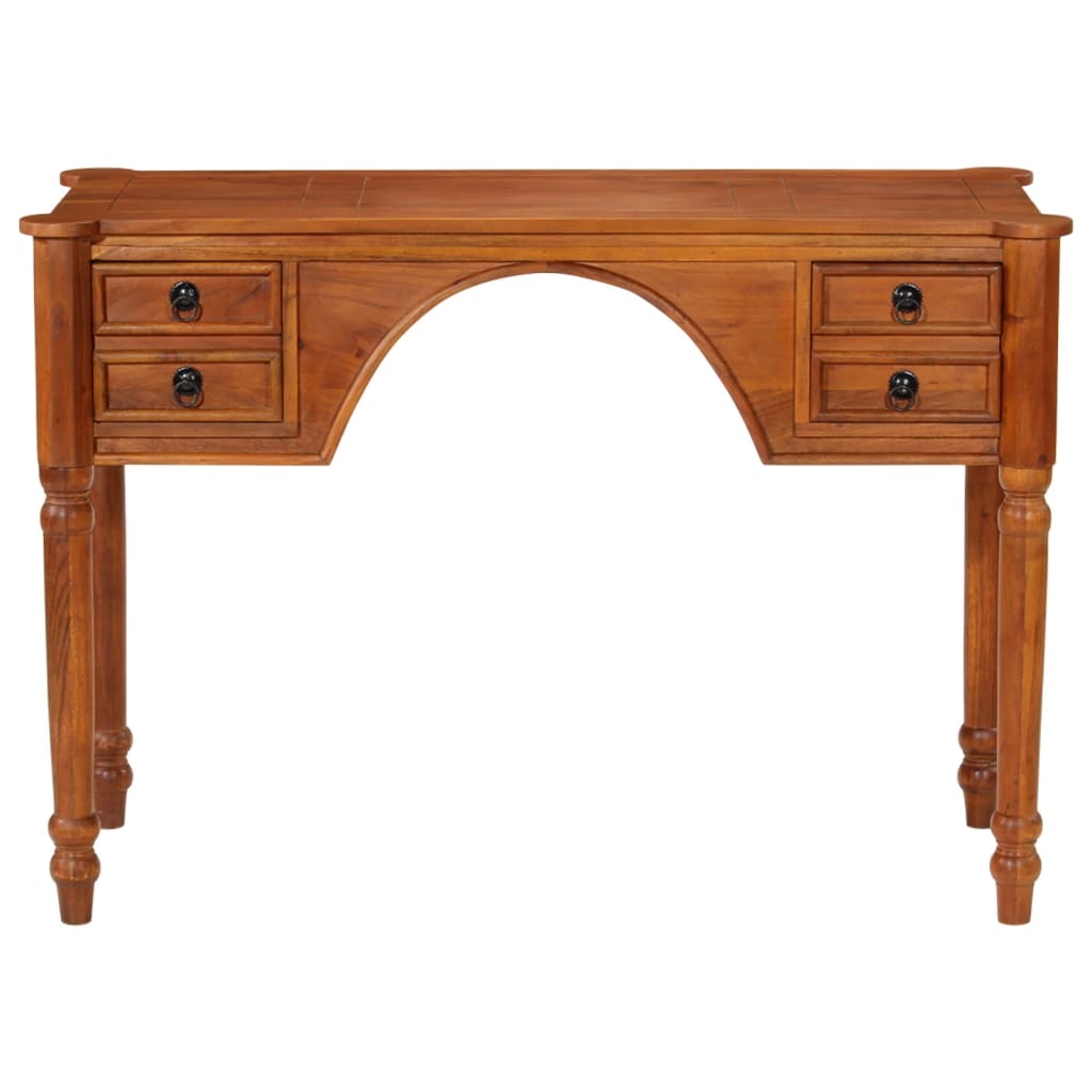 Desk with drawers 110x50x76 cm Solid acacia wood