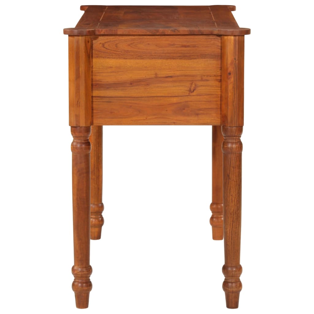 Desk with drawers 110x50x76 cm Solid acacia wood