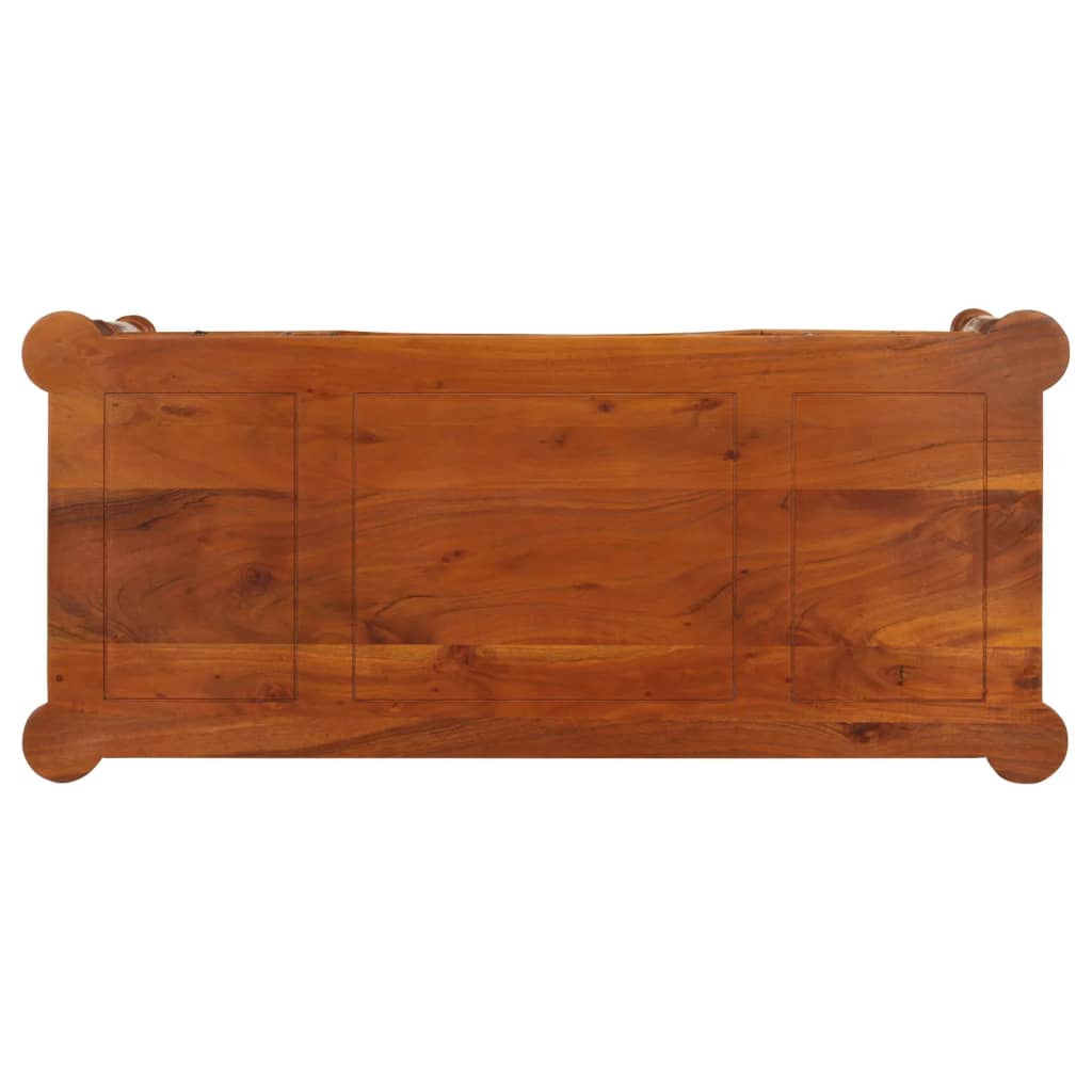 Desk with drawers 110x50x76 cm Solid acacia wood