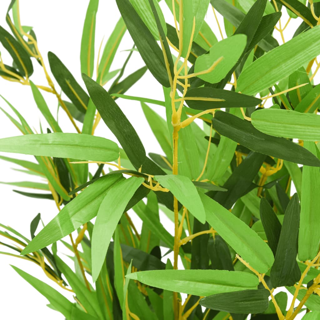 Artificial Bamboo Tree 552 Leaves 120 cm Green