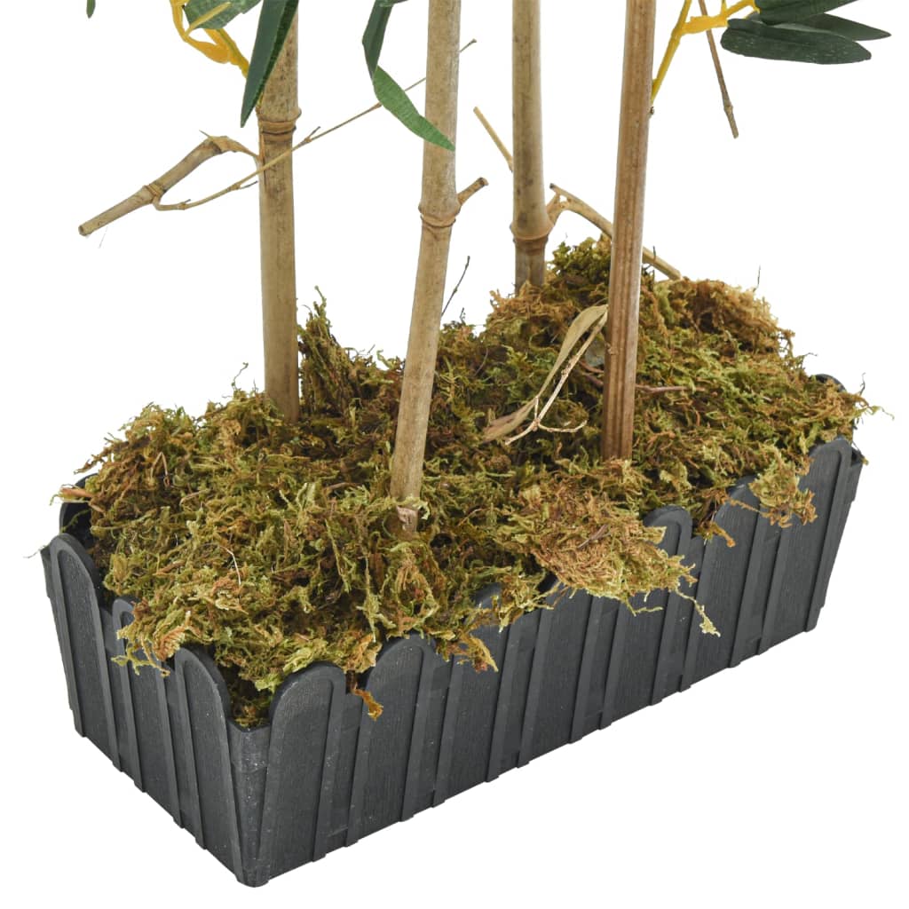 Artificial Bamboo Tree 552 Leaves 120 cm Green