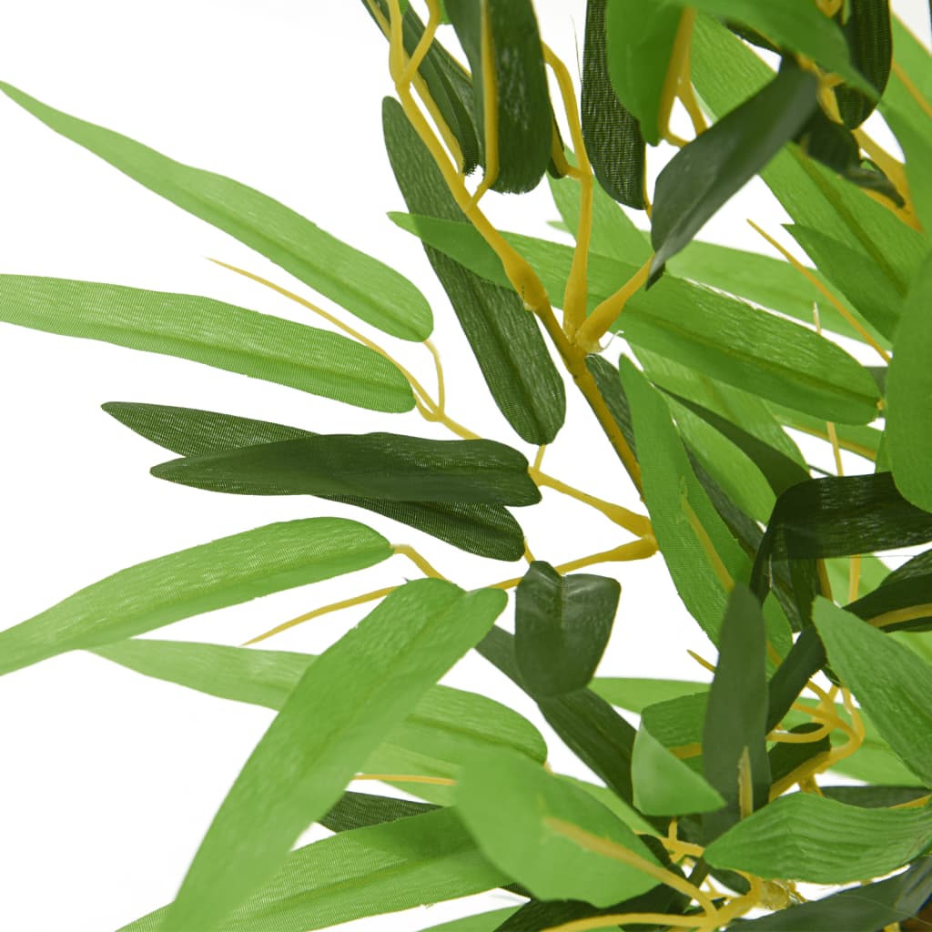 Artificial Bamboo Tree with 368 Leaves, 80 cm, Green